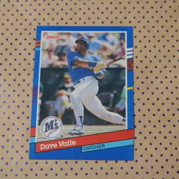 Dave Valle #366 Baseball Card - Picture 1 of 2